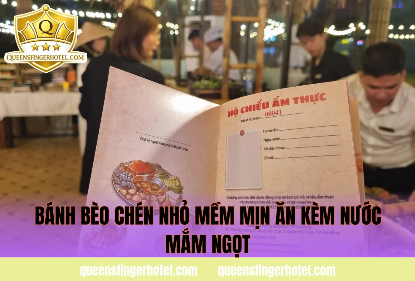 bánh bèo chén nhỏ mềm mịn ăn kèm nước mắm ngọt