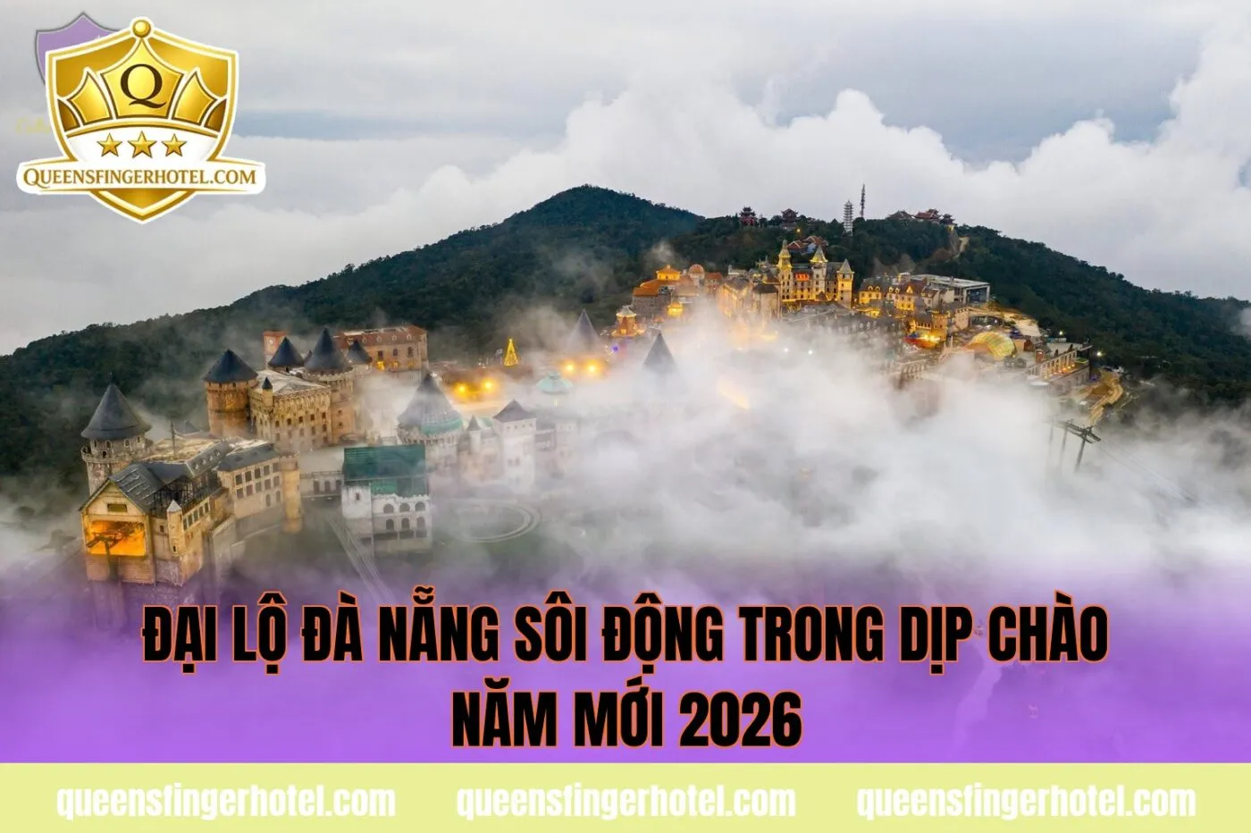 đại lộ Đà Nẵng sôi động trong dịp chào năm mới 2026