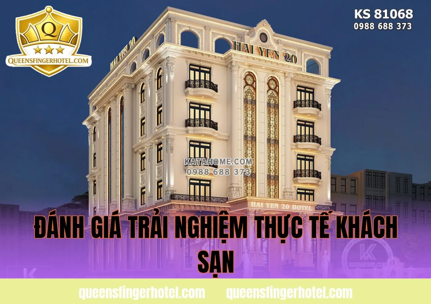 đánh giá trải nghiệm thực tế khách sạn