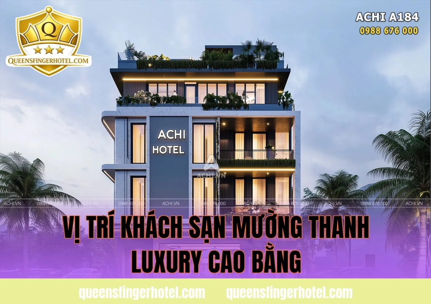vị trí khách sạn mường thanh luxury cao bằng