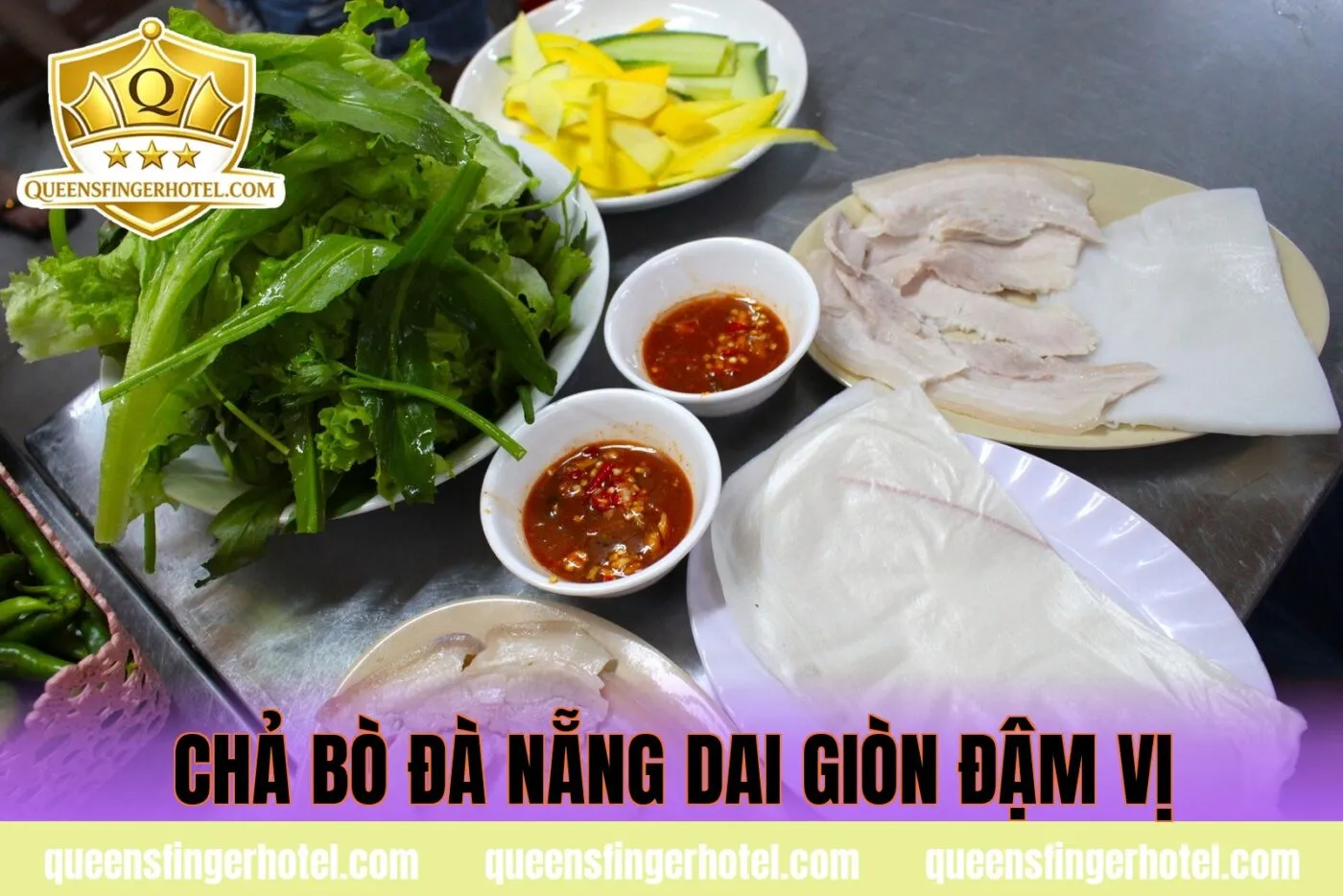 chả bò Đà Nẵng dai giòn đậm vị