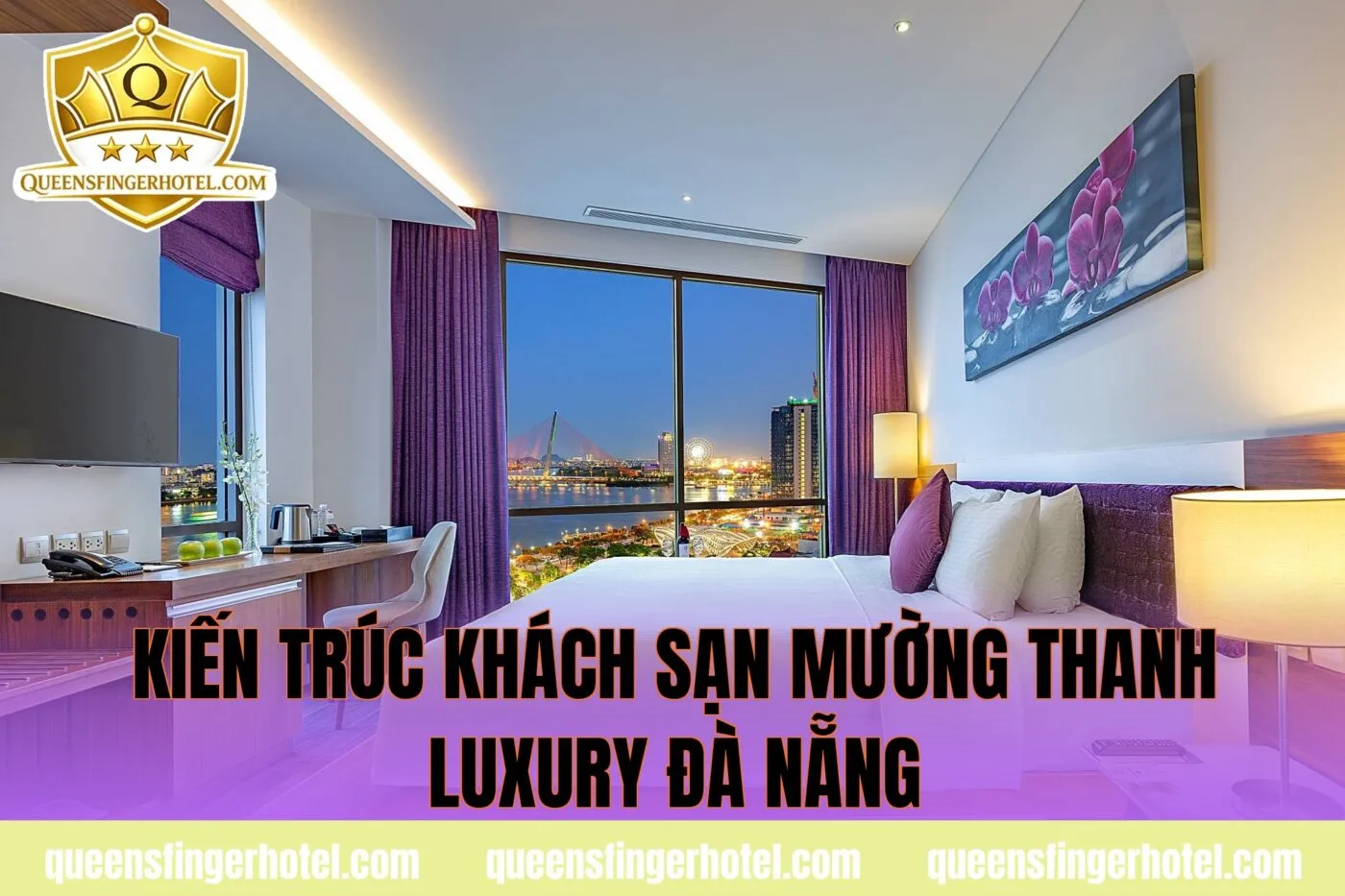 kiến trúc khách sạn mường thanh luxury đà nẵng