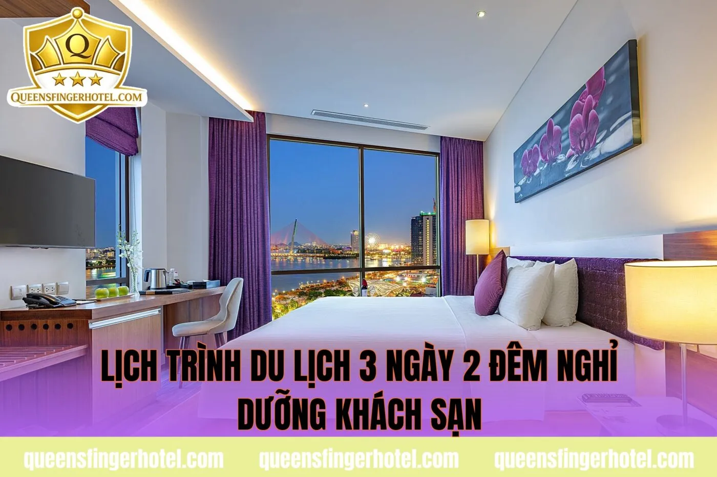 lịch trình du lịch 3 ngày 2 đêm nghỉ dưỡng khách sạn
