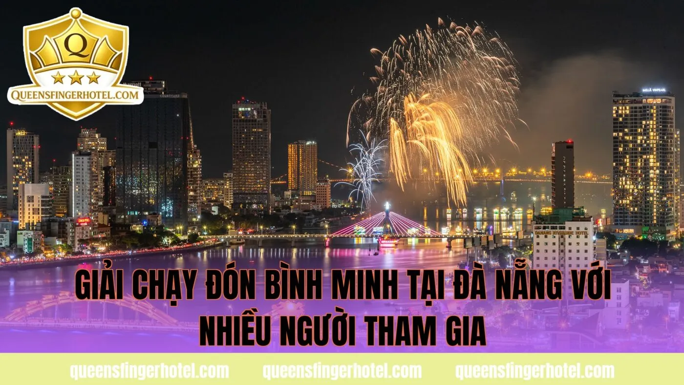 giải chạy đón bình minh tại Đà Nẵng với nhiều người tham gia