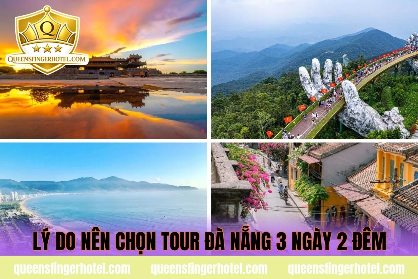 Lý do nên chọn tour Đà Nẵng 3 ngày 2 đêm