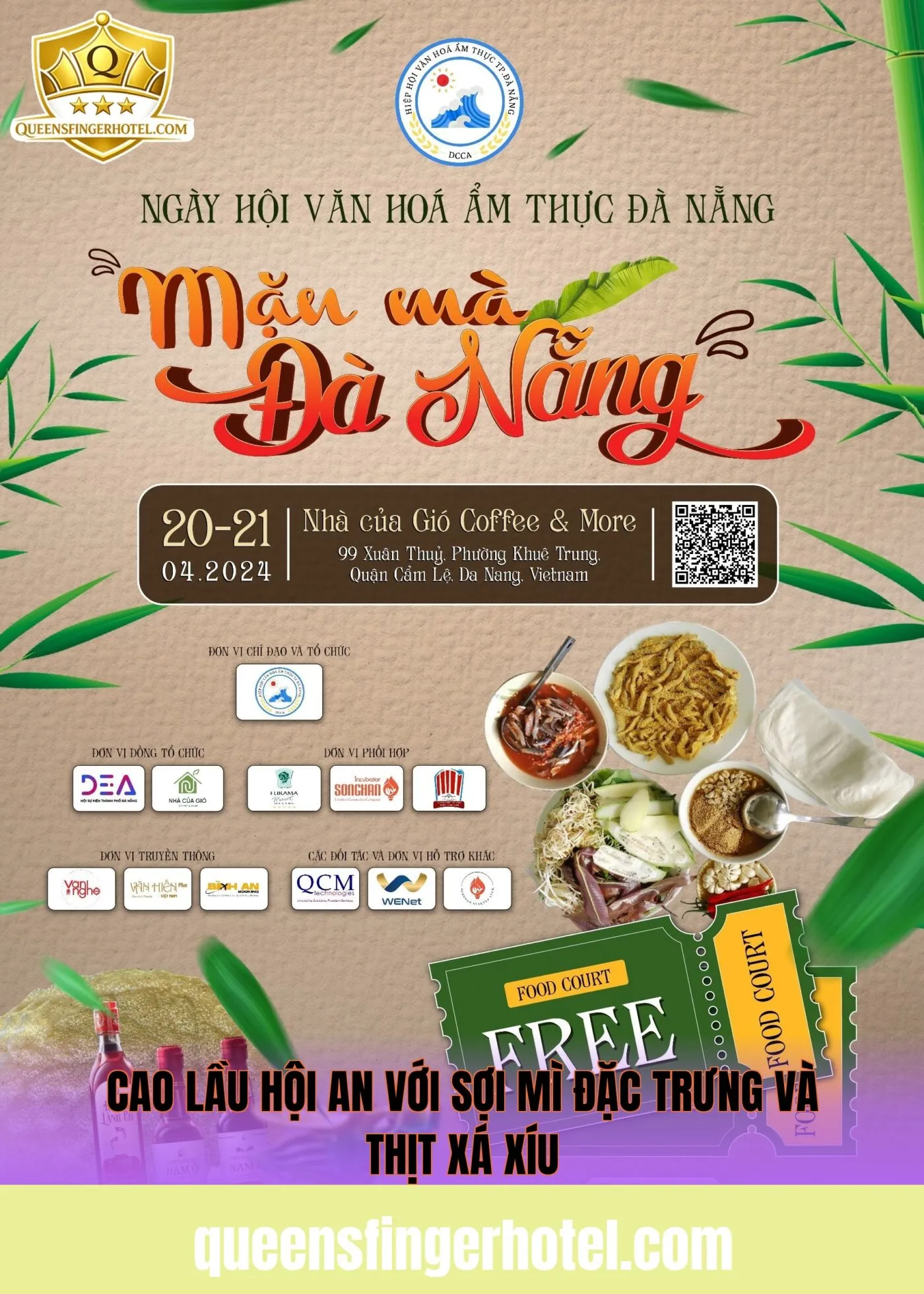 cao lầu Hội An với sợi mì đặc trưng và thịt xá xíu