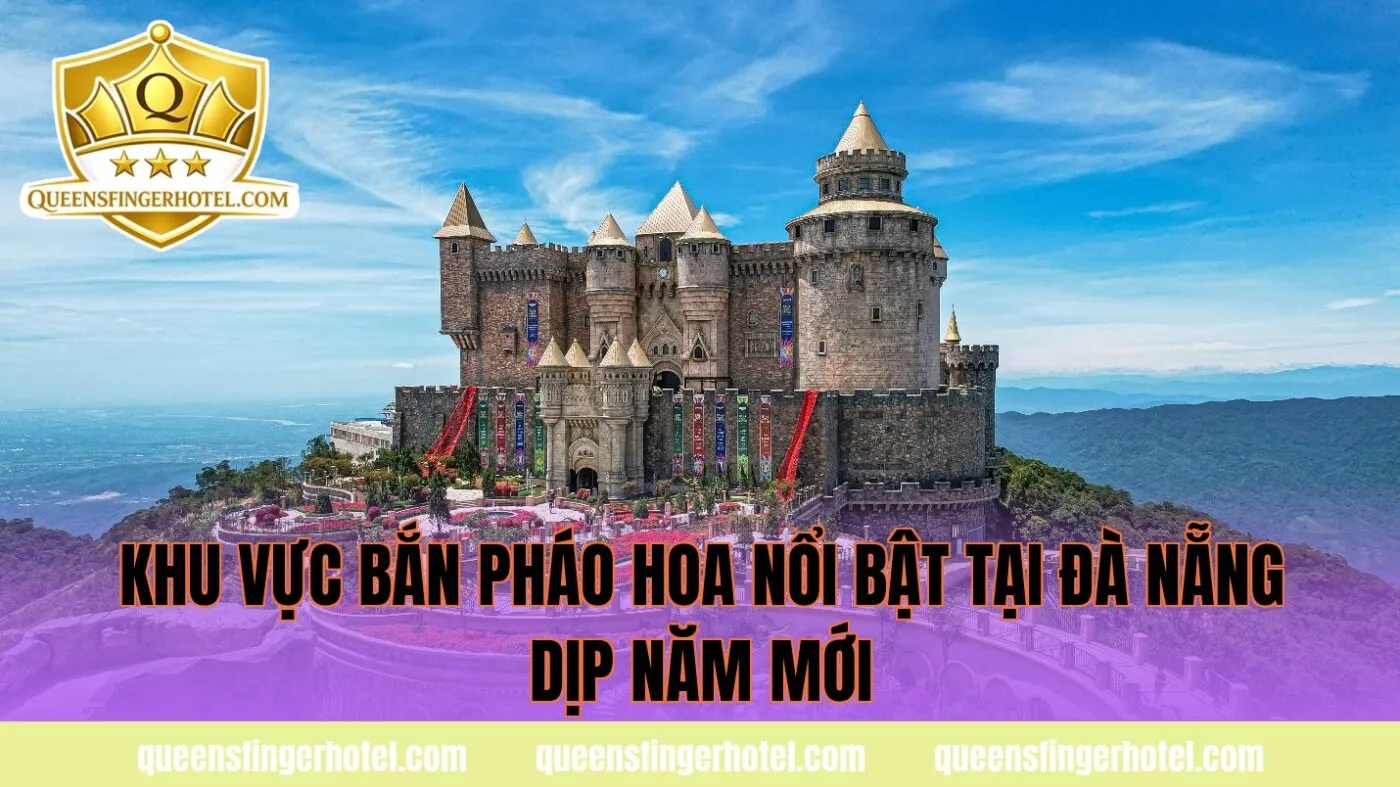 khu vực bắn pháo hoa nổi bật tại Đà Nẵng dịp năm mới