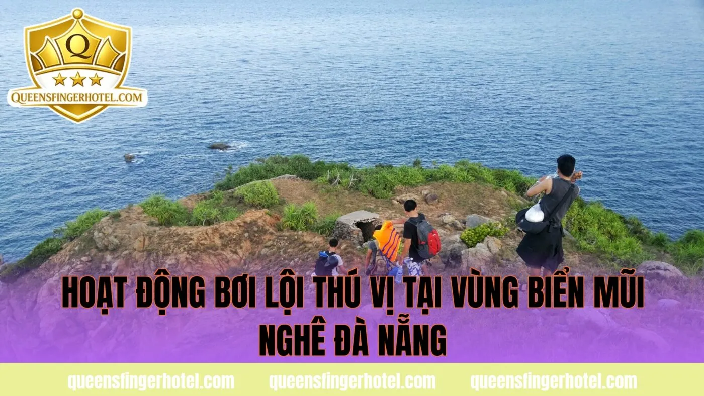 Hoạt động bơi lội thú vị tại vùng biển Mũi Nghê Đà Nẵng